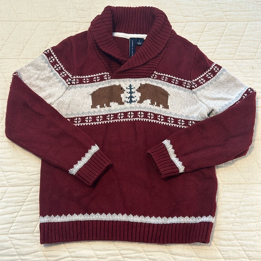 Janie and Jack polar bear sweater